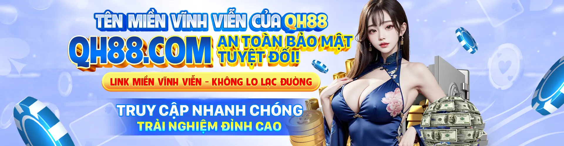 Hình ảnh chính sách cookie và bảo mật dữ liệu của QU88 link vào